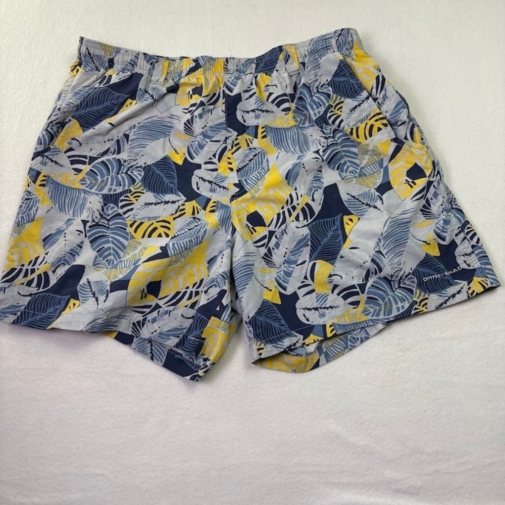 Columbia Men's Hybrid Shorts Swim Trunks Size Large Tropical‎ Floral